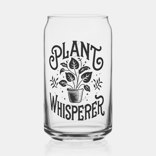 Pflanze Whisperglas kann Dosenglas (Vorderseite)