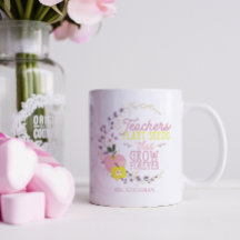 Pflanze-Zitat für Blumenlehrer