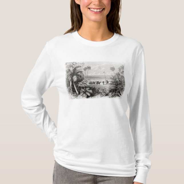 Pflanzen der Flagge T-Shirt (Vorderseite)