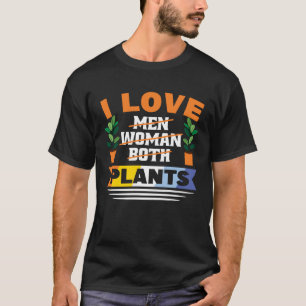 Pflanzen Freunde Aroace Flagge Pride Lgbtq Pflanze T-Shirt