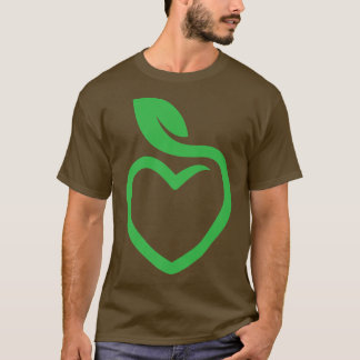 Pflanzen Heartbeat Funny Vegetarian World Vegan Da T-Shirt