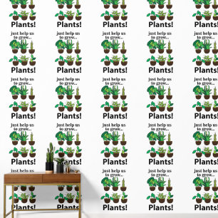 Pflanzen helfen uns einfach, Pflanzen zu züchten Tapete