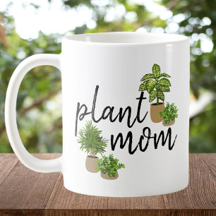 Pflanzen-Mama Grüne Zimmerpflanzen Botanisches Skr Kaffeetasse