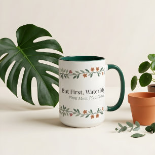 Pflanzen-Mama-Tasse Lustige botanische Kaffeetasse