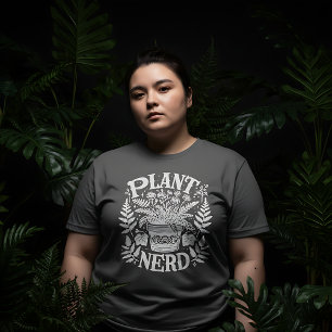 Pflanzen-Nerd-T-Shirt Große Größe T-Shirt