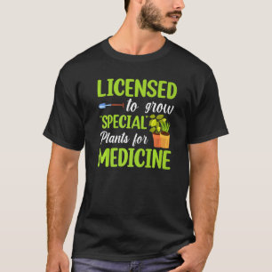 Pflanzen Sie spezielle Pflanzen für den Medizin-Ga T-Shirt