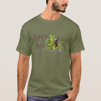 Pflanzen statt Pillen individuelles T-Shirt