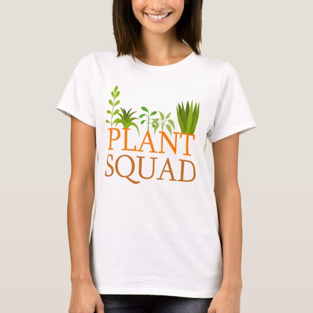 Pflanzen-Truppe T-Shirt (Vorderseite)