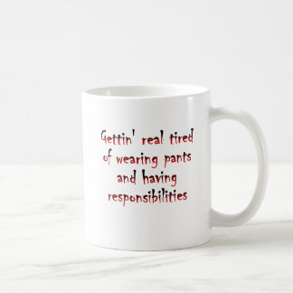 Pflanzen und Verantwortlichkeiten Funny Mug Tasse