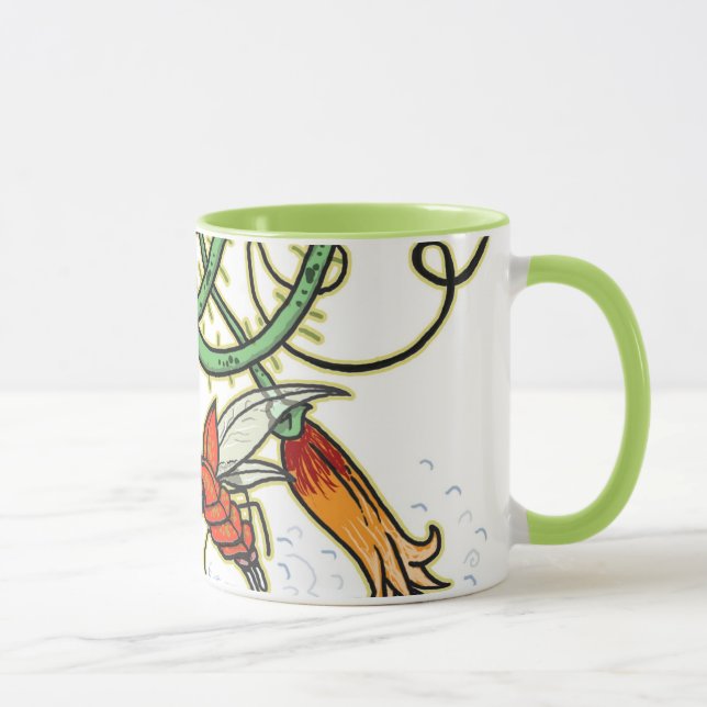 Pflanzen und Wanzen-Tasse Tasse (Rechts)