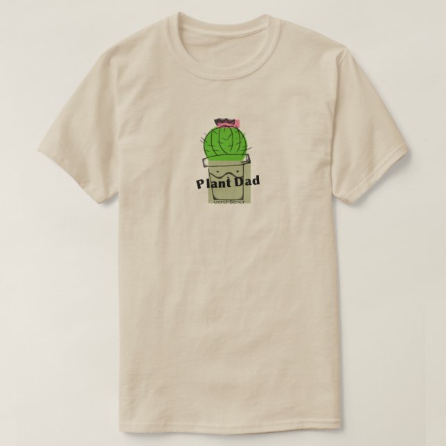 Pflanzen-Vater T-Shirt (Design vorne)