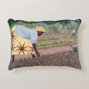 Pflanzen von Zwiebeln 2005 Dekokissen