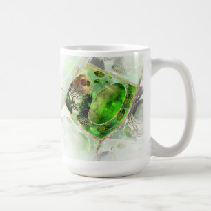 Pflanzen-Zellen-Tasse Tasse