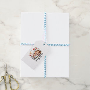 Pflanzen züchten, die Haustierkatzen lieben Leben Geschenkanhänger