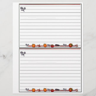 Pflanzendesign Rezept-Seiten für Recipe Binder