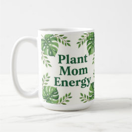 Pflanzenenergie Mama süße botanische Kaffeetasse
