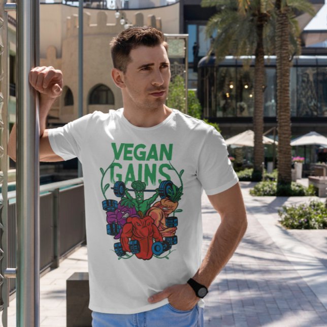 Pflanzenkarosserien Vegan T-Shirt (Von Creator hochgeladen)