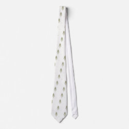 Pflanzenkraut botanische Pflanze Aquarell Grüne Na Krawatte