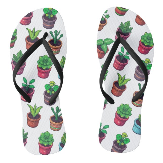 Pflanzenliebhaber-Jandals Flip Flops (Fußbett)