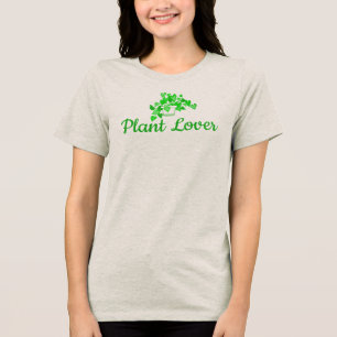 Pflanzenliebhaber Tri-Blend Shirt
