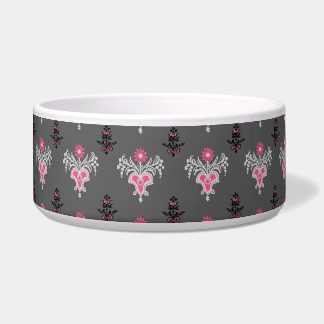 Pflanzenmuster Napf (Vorderseite)