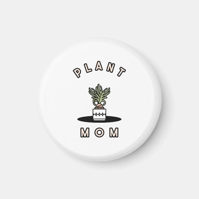 Pflanzenmutter Magnet (Vorne)