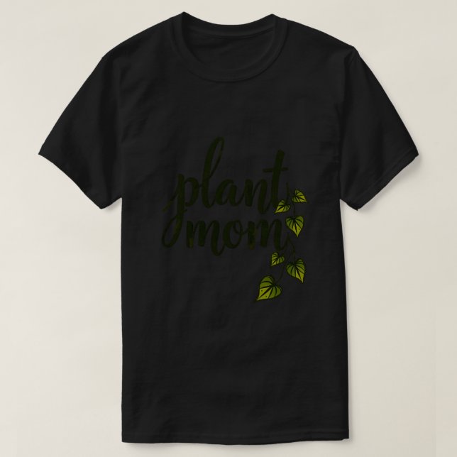 Pflanzenmutter T-Shirt (Design vorne)