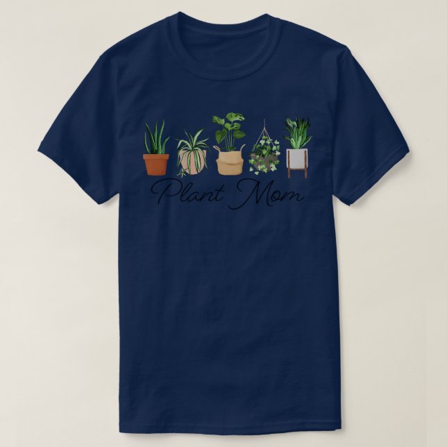Pflanzenmutter T-Shirt (Design vorne)