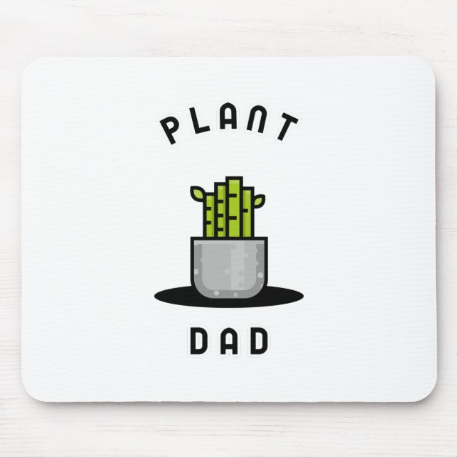 Pflanzenpapa Mousepad (Vorne)