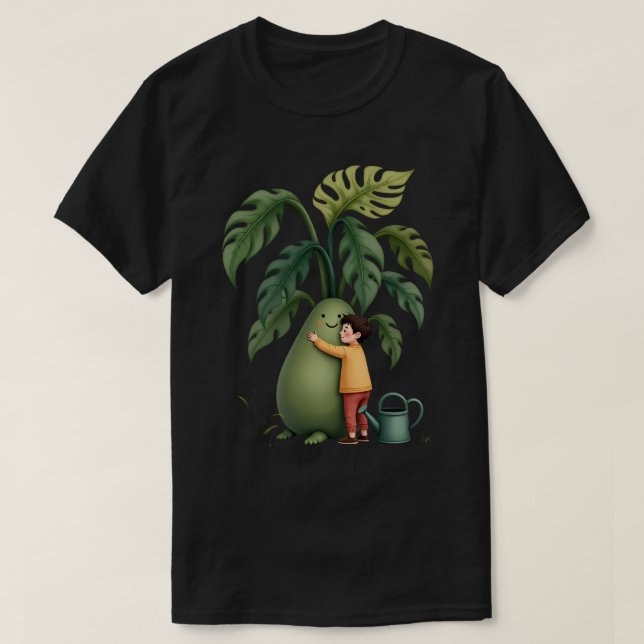 Pflanzenumarmung T-Shirt (Design vorne)