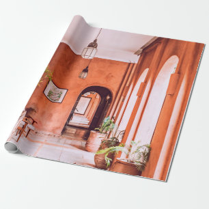 PFLANZER MIT PFLANZE IN DER NÄHE DER RÄUME RUG INN GESCHENKPAPIER