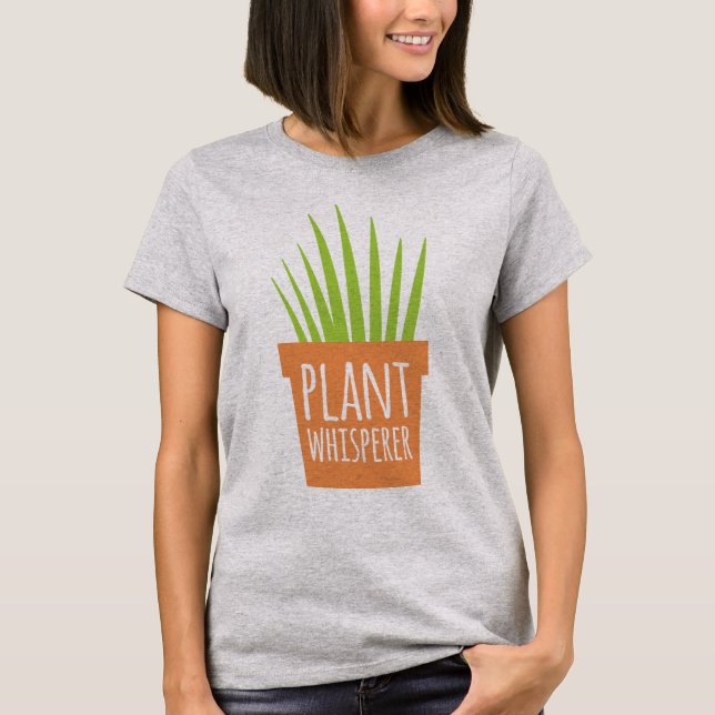 PflanzeWhisperer T-Shirt (Vorderseite)