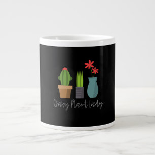 Pflanzgut - Crazy Plant Lady Jumbo-Tasse