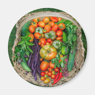 Pflanzliche Ernte Magnet