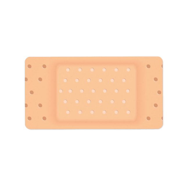 Pflaster Adressaufkleber (Vorne)