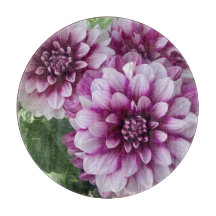 Pflaster Dahlia, Atemberaubende Lila Blume