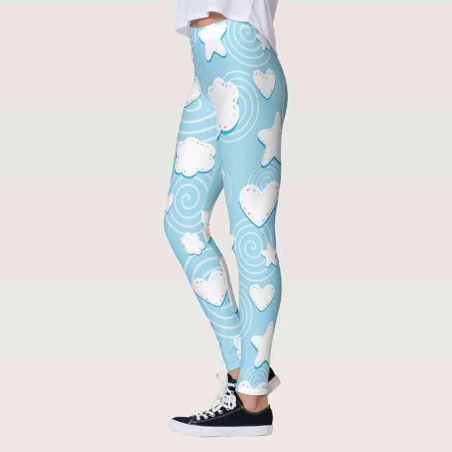 Pflaster für Herz und Sterne Leggings (Links)