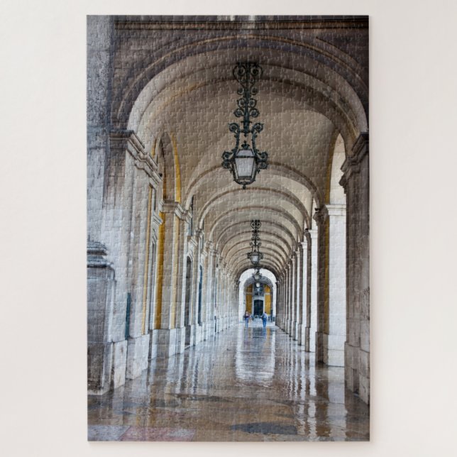 Pflastersteinbahn, Portugal Puzzle (Vertikal)