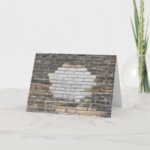 Pflastersteinwand Karte