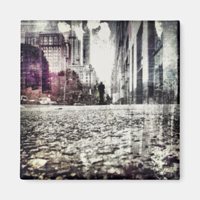 Pflasterstraße Magnet (Vorne)