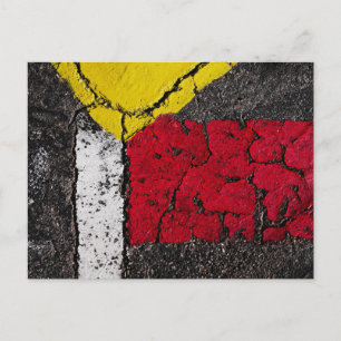 Pflasterung Malerische Kunst - Cool Feiertagspostkarte