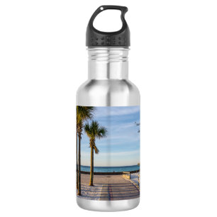 Pflasterweg zum Pensacola Beach Wasserflasche