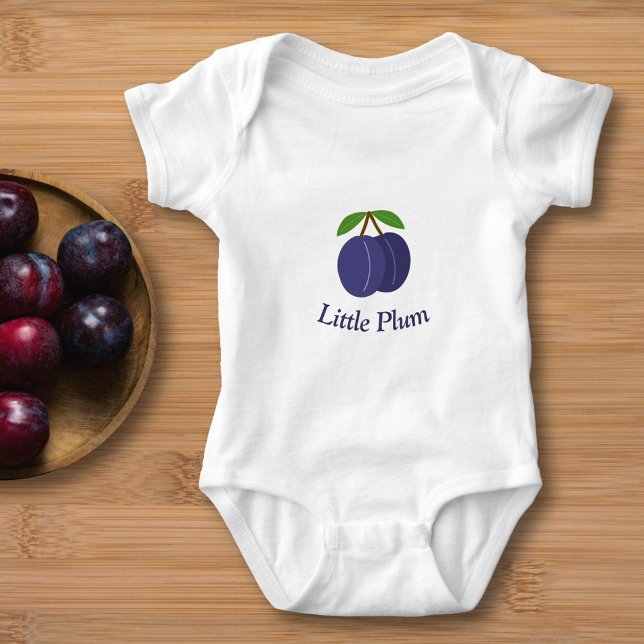Pflaume Baby Strampler (Plum Baby Bodysuit)