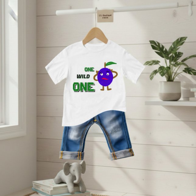 Pflaume Baby T-shirt (Von Creator hochgeladen)