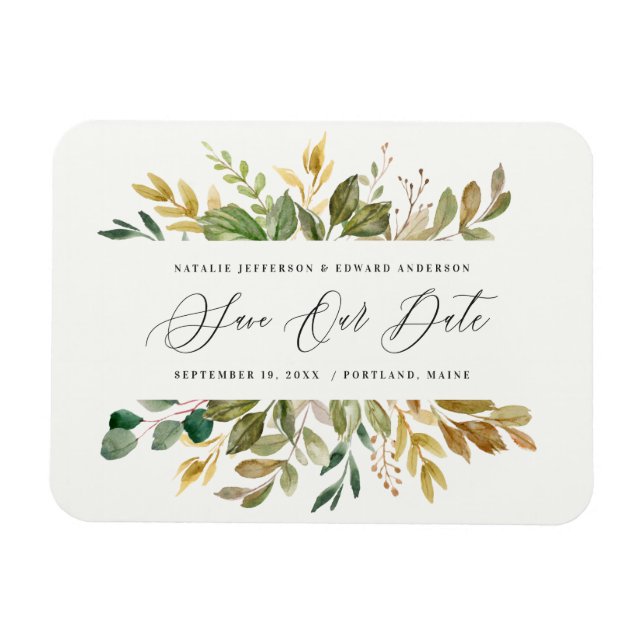 Pflaume, lila, pink, bordeauxrot + blumengezapfte  magnet (Horizontal)