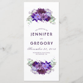 Pflaume und Violett Lila Blumenzeitsprogramme Programm