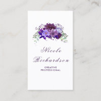 Pflaume und Violett Purple Blumen Stilvoll und ele