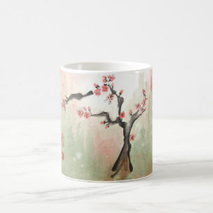 Pflaumen-Baum-Kaffee-Tasse Tasse