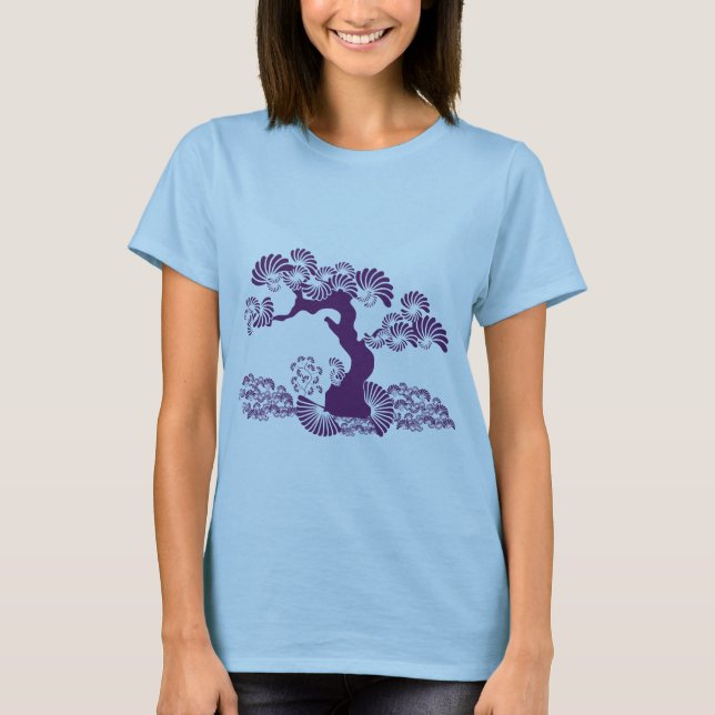 Pflaumen-Baum T-Shirt (Vorderseite)