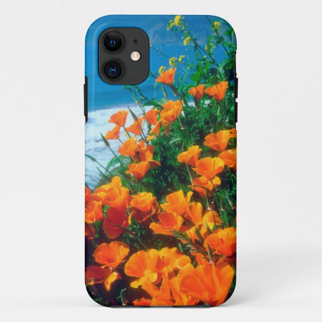 Pflaumen entlang der Pazifikküste bei Big Sur Case-Mate iPhone Hülle (Rückseite)